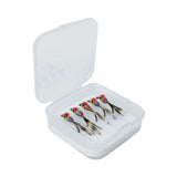 Maxbell 5x Fly Fishing Lures Artificial Lures for Freshwater Saltwater Panfish Perch Style A