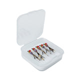 Maxbell 5x Fly Fishing Lures Artificial Lures for Freshwater Saltwater Panfish Perch Style A