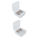Maxbell 5x Fly Fishing Lures Artificial Lures for Freshwater Saltwater Panfish Perch Style A