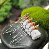 Maxbell 5x Fly Fishing Lures Artificial Lures for Freshwater Saltwater Panfish Perch Style B