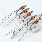 Maxbell 5x Fly Fishing Lures Artificial Lures for Freshwater Saltwater Panfish Perch Style B
