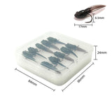 Maxbell 10x Fly Fishing Lures Tadpole Shape Portable Swimbaits for Men Anglers Trout S
