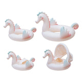 Maxbell Inflatable Pool Float Water Toy for Vacation Beach Party Supplies Water Park Kids Round