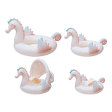 Maxbell Inflatable Pool Float Water Toy for Vacation Beach Party Supplies Water Park Kids Round