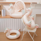 Maxbell Inflatable Pool Float Water Toy for Vacation Beach Party Supplies Water Park Kids Round