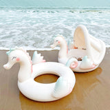 Maxbell Inflatable Pool Float Water Toy for Vacation Beach Party Supplies Water Park Kids Round