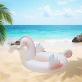 Maxbell Inflatable Pool Float Water Toy for Vacation Beach Party Supplies Water Park Kids Round