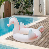 Maxbell Inflatable Pool Float Water Toy for Vacation Beach Party Supplies Water Park Kids Round