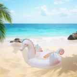 Maxbell Inflatable Pool Float Water Toy for Vacation Beach Party Supplies Water Park Baby with Seat