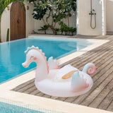 Maxbell Inflatable Pool Float Water Toy for Vacation Beach Party Supplies Water Park Baby with Seat