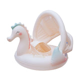 Maxbell Inflatable Pool Float Water Toy for Vacation Beach Party Supplies Water Park Baby with Seat and Canopy