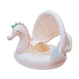 Maxbell Inflatable Pool Float Water Toy for Vacation Beach Party Supplies Water Park Baby with Seat and Canopy