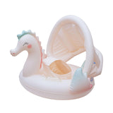 Maxbell Inflatable Pool Float Water Toy for Vacation Beach Party Supplies Water Park Baby with Seat and Canopy