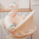 Maxbell Inflatable Pool Float Water Toy for Vacation Beach Party Supplies Water Park Baby with Seat and Canopy