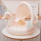 Maxbell Inflatable Pool Float Water Toy for Vacation Beach Party Supplies Water Park Baby with Seat and Canopy