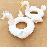 Maxbell Inflatable Pool Float Cute Cartoon Swim Rings for Summer