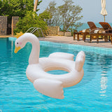 Maxbell Inflatable Pool Float Cute Cartoon Swim Rings for Summer
