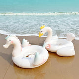 Maxbell Inflatable Pool Float Cute Cartoon Swim Rings for Summer