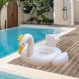 Maxbell Inflatable Pool Float Cute Cartoon Swim Rings for Summer