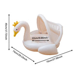 Maxbell Inflatable Pool Float Cute Cartoon Swim Rings for Summer