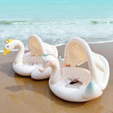 Maxbell Inflatable Pool Float Cute Cartoon Swim Rings for Summer