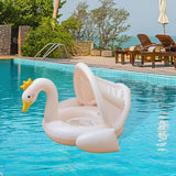 Maxbell Inflatable Pool Float Cute Cartoon Swim Rings for Summer