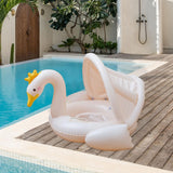 Maxbell Inflatable Pool Float Cute Cartoon Swim Rings for Summer