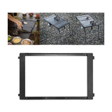 Maxbell Iron Grilling Table Top Board Picnic Furniture Parts Portable Sturdy