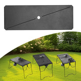 Maxbell Iron Grilling Table Top Board Picnic Furniture Parts Portable Sturdy