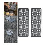 Maxbell Iron Grilling Table Top Board Picnic Furniture Parts Portable Sturdy