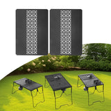 Maxbell Iron Grilling Table Top Board Picnic Furniture Parts Portable Sturdy