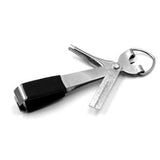 Maxbell 4 in 1 Quick Knot Tying Tool Tool Line Cutter for River Beginners Freshwater Black