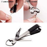 Maxbell 4 in 1 Quick Knot Tying Tool Tool Line Cutter for River Beginners Freshwater Black