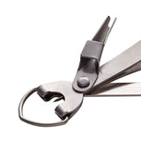 Maxbell 4 in 1 Quick Knot Tying Tool Tool Line Cutter for River Beginners Freshwater Black