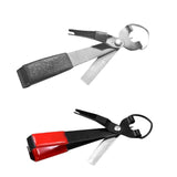 Maxbell 4 in 1 Knot Tying Tool Accessories Line Cutter for Freshwater Lake Beginners Black