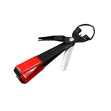 Maxbell 4 in 1 Knot Tying Tool Accessories Line Cutter for Freshwater Lake Beginners Red