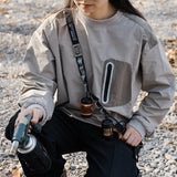 Maxbell Camping Storage Strap with Loops Fishing Jogging Hiking Outdoor Lanyard Rope