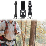 Maxbell Camping Storage Strap Outdoor Lanyard Rope Backpacking Fishing Hanging Strap Style A