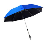 Maxbell Stroller Parasol Convenient Sun Protection for Trolley Beach Chair Pushchair Deep Blue