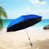 Maxbell Stroller Parasol Convenient Sun Protection for Trolley Beach Chair Pushchair Deep Blue