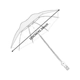 Maxbell Stroller Parasol Convenient Sun Protection for Trolley Beach Chair Pushchair Gray
