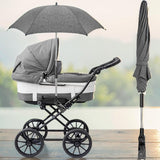 Maxbell Stroller Parasol Convenient Sun Protection for Trolley Beach Chair Pushchair Gray