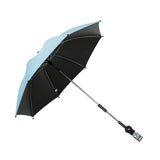 Maxbell Stroller Parasol Convenient Sun Protection for Trolley Beach Chair Pushchair Light Blue