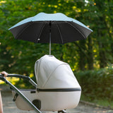 Maxbell Stroller Parasol Convenient Sun Protection for Trolley Beach Chair Pushchair Light Blue