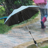 Maxbell Stroller Parasol Convenient Sun Protection for Trolley Beach Chair Pushchair Light Blue