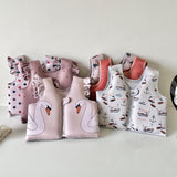 Maxbell Kids Swim Vest Kids Swimming Aid Float Vest for Age 3-6 Rafting Water Sports heart pattern