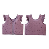 Maxbell Kids Swim Vest Kids Swimming Aid Float Vest for Age 3-6 Rafting Water Sports cherry pattern