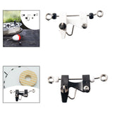 Maxbell Fishing Line Separator Clip Portable Fishing Supplies Fishing Accessory Clip white