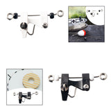 Maxbell Fishing Line Separator Clip Portable Fishing Supplies Fishing Accessory Clip white
