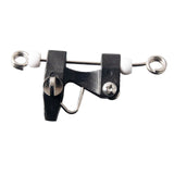 Maxbell Fishing Line Separator Clip Portable Fishing Supplies Fishing Accessory Clip black